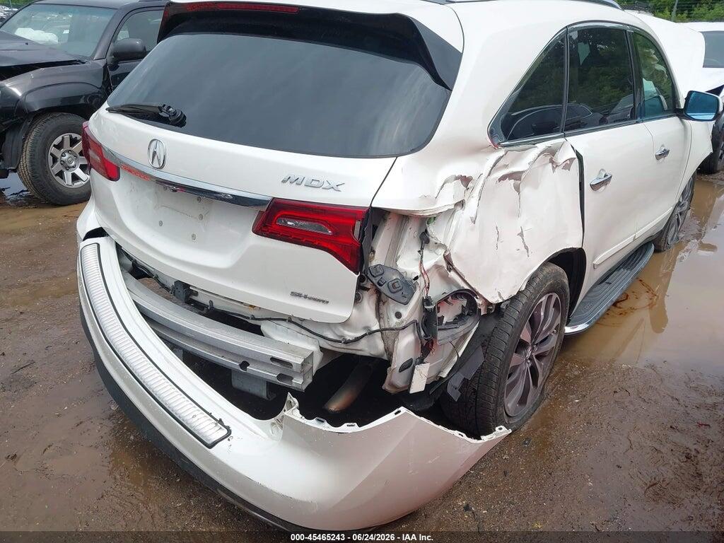 5FRYD4H45GB053017 2016 ACURA MDX photo no. 6