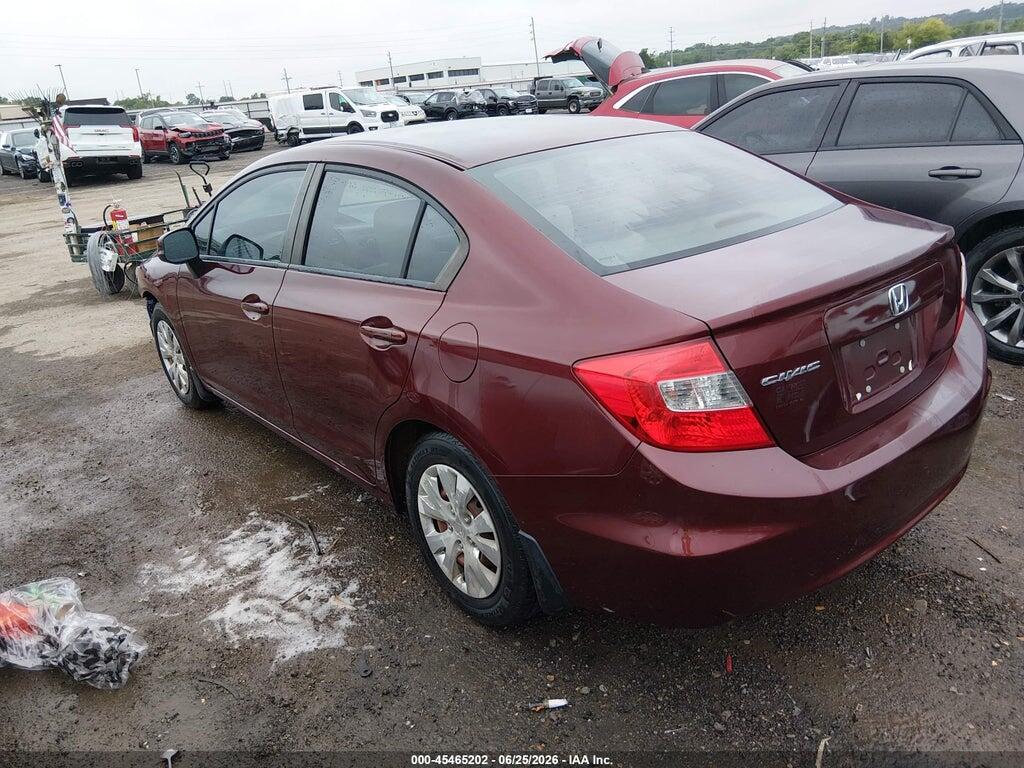 2HGFB2F57CH503304 2012 HONDA CIVIC photo no. 3