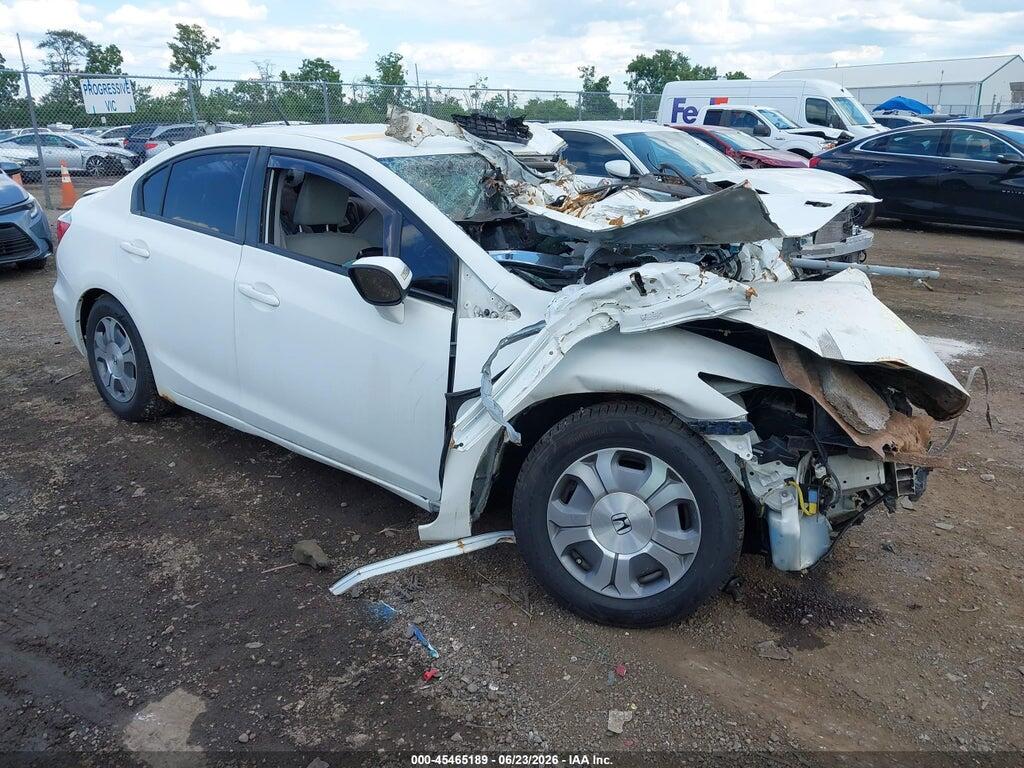 JHMFB4F27CS000945 2012 HONDA CIVIC HYBRID photo no. 1