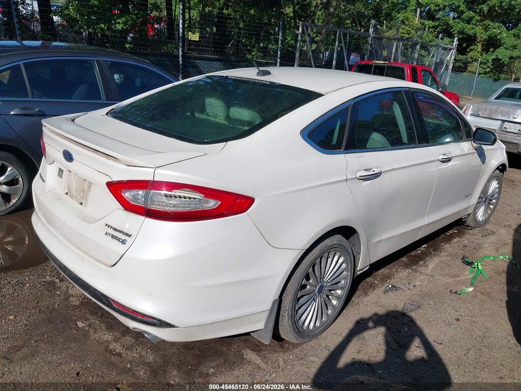 3FA6P0RU1ER351010 2014 FORD FUSION HYBRID photo no. 4