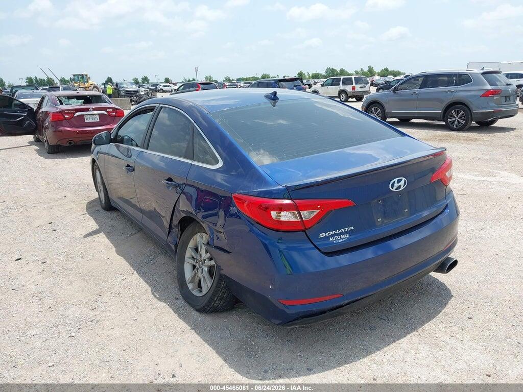 5NPE24AF6FH022302 2015 HYUNDAI SONATA photo no. 3