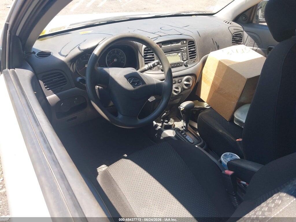 KMHCM36C19U114000 2009 HYUNDAI ACCENT photo no. 5