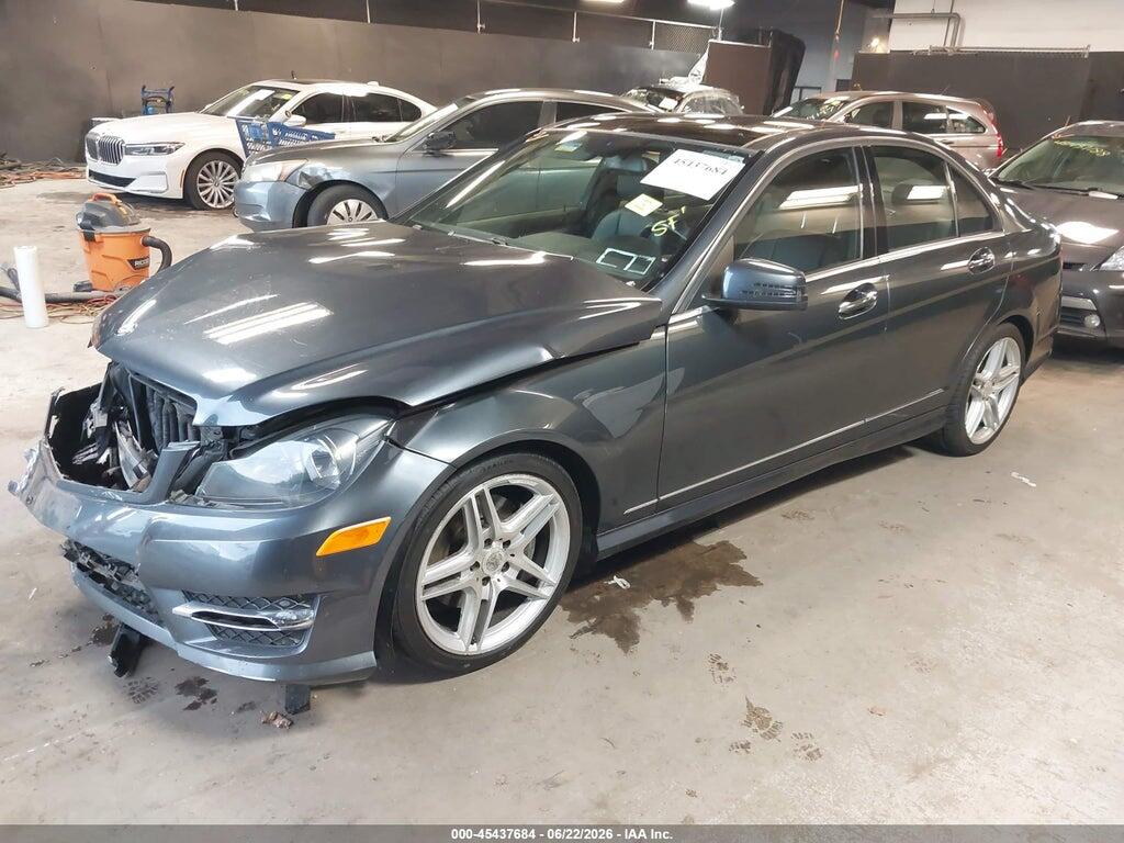 WDDGF8AB3EA891940 2014 MERCEDES-BENZ C 300 photo no. 2