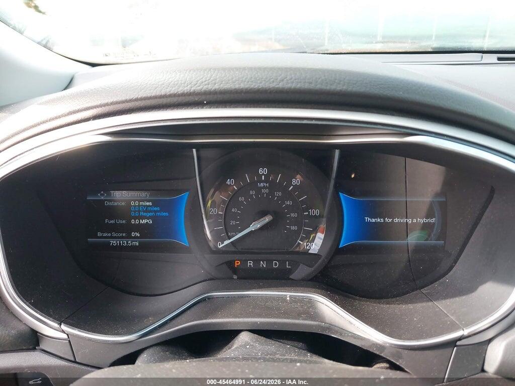 3FA6P0UU6GR142033 2016 FORD FUSION HYBRID photo no. 7