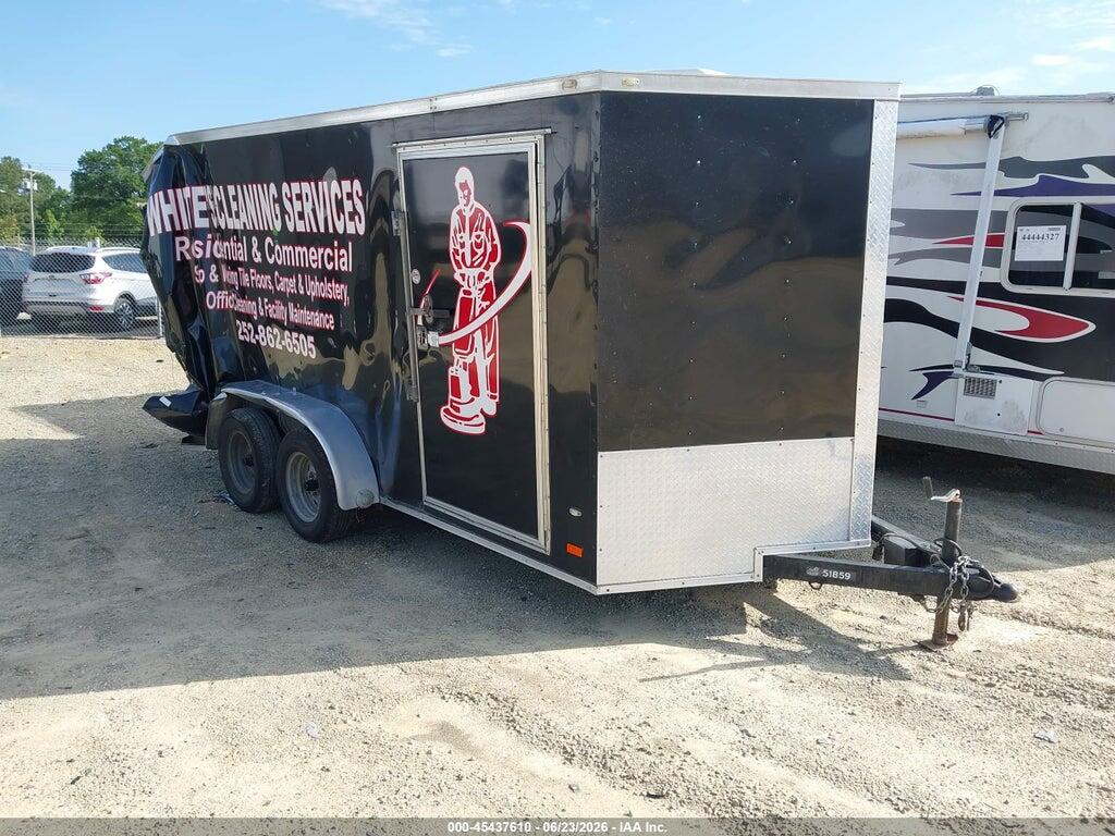 2019 COVERED WAGON ENCLOSED TRAILER 53FBE1425KF051859
