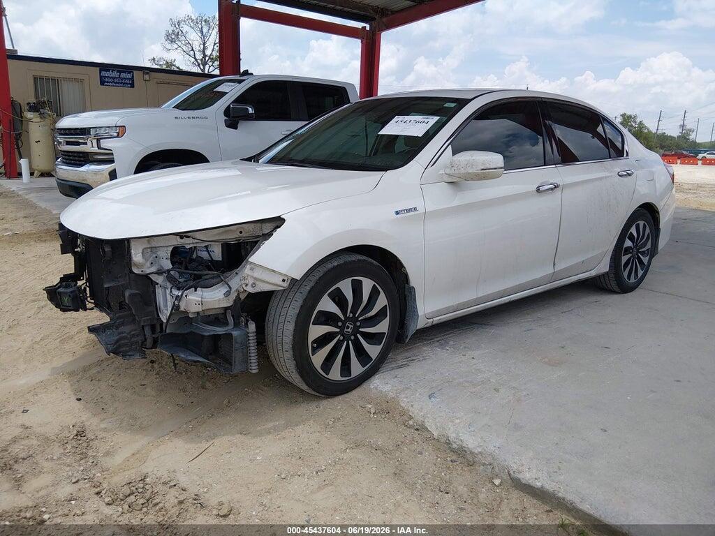 JHMCR6F50HC025529 2017 HONDA ACCORD HYBRID photo no. 2