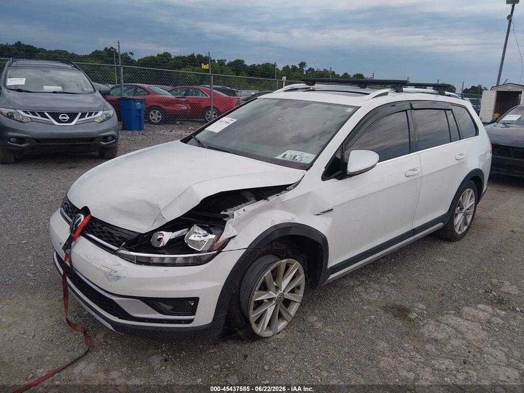 3VWH17AUXKM510444 2019 VOLKSWAGEN GOLF ALLTRACK photo no. 2