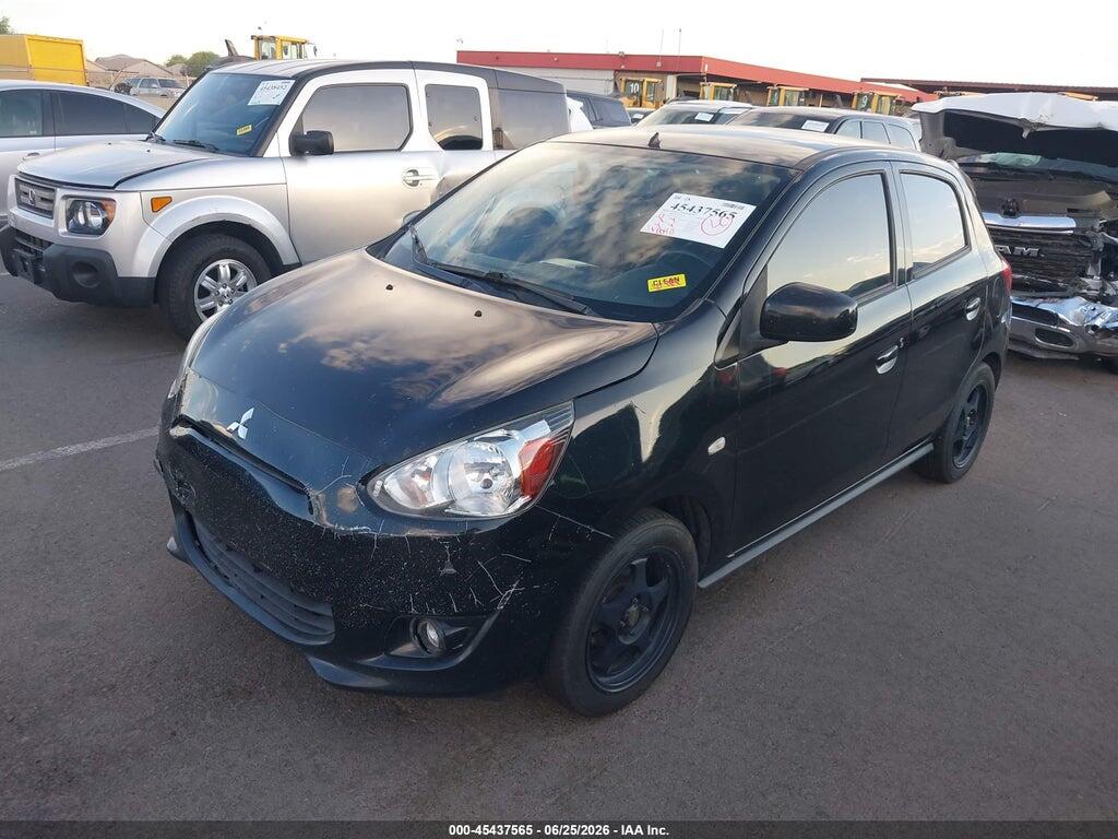 ML32A4HJ2EH005254 2014 MITSUBISHI MIRAGE photo no. 2