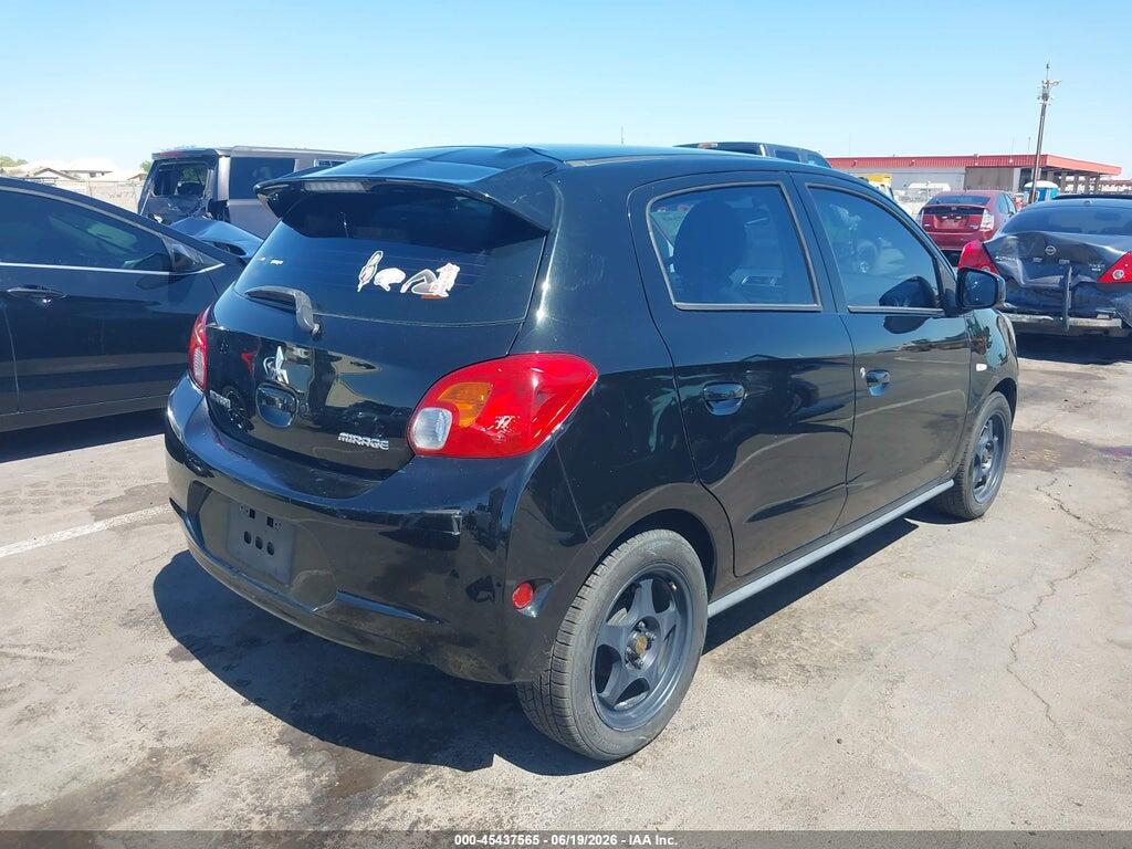 ML32A4HJ2EH005254 2014 MITSUBISHI MIRAGE photo no. 4