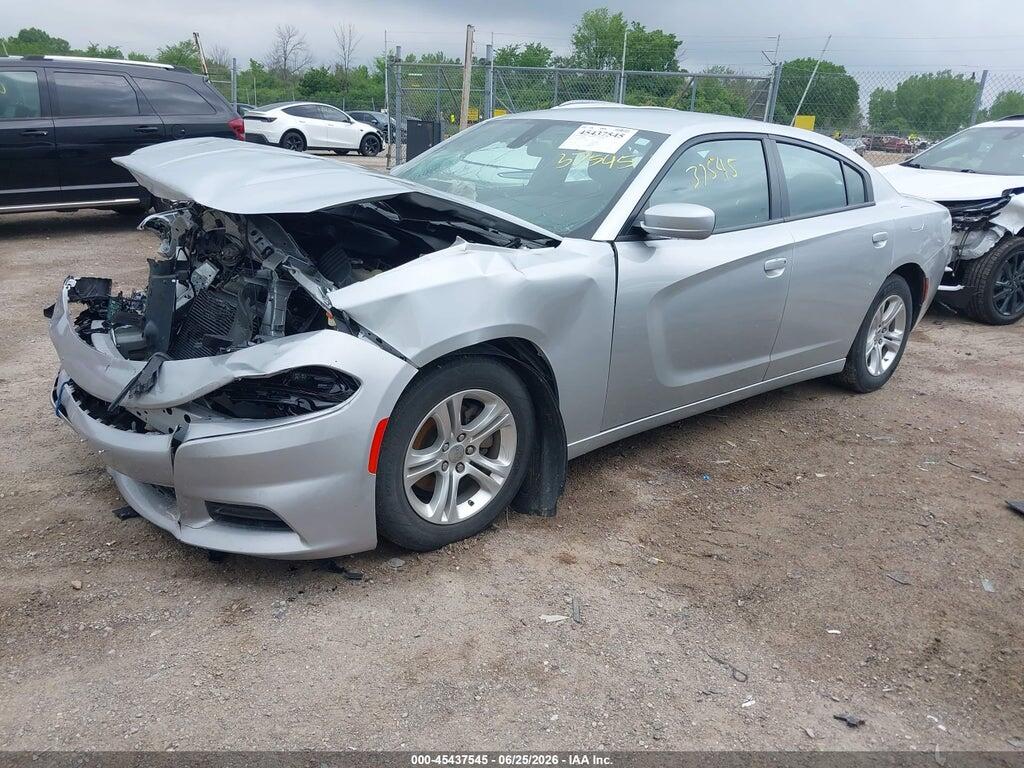 2C3CDXBG3NH207784 2022 DODGE CHARGER photo no. 2