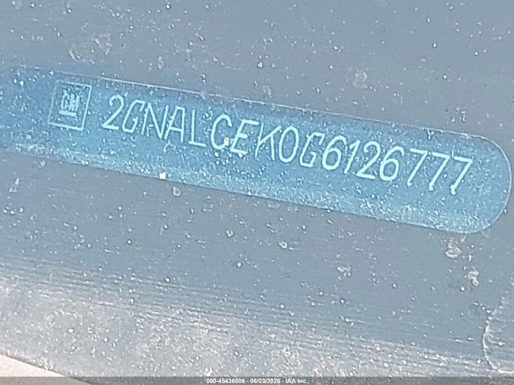 2GNALCEK0G6126777 2016 CHEVROLET EQUINOX photo no. 9