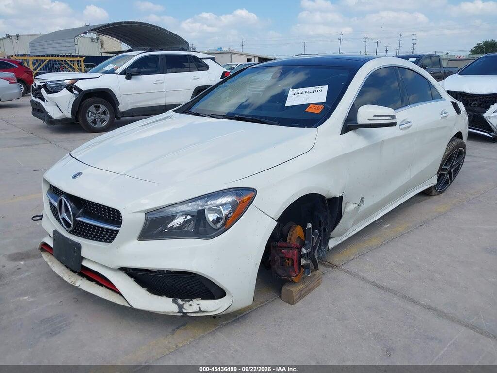 WDDSJ4EB8JN583967 2018 MERCEDES-BENZ CLA 250 photo no. 2