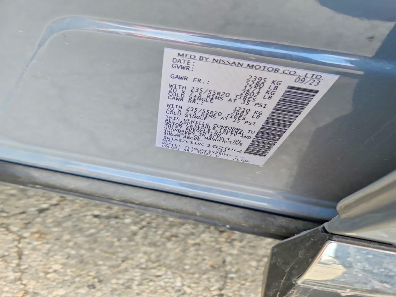 2024 NISSAN MURANO SL — Фото 13 из 13