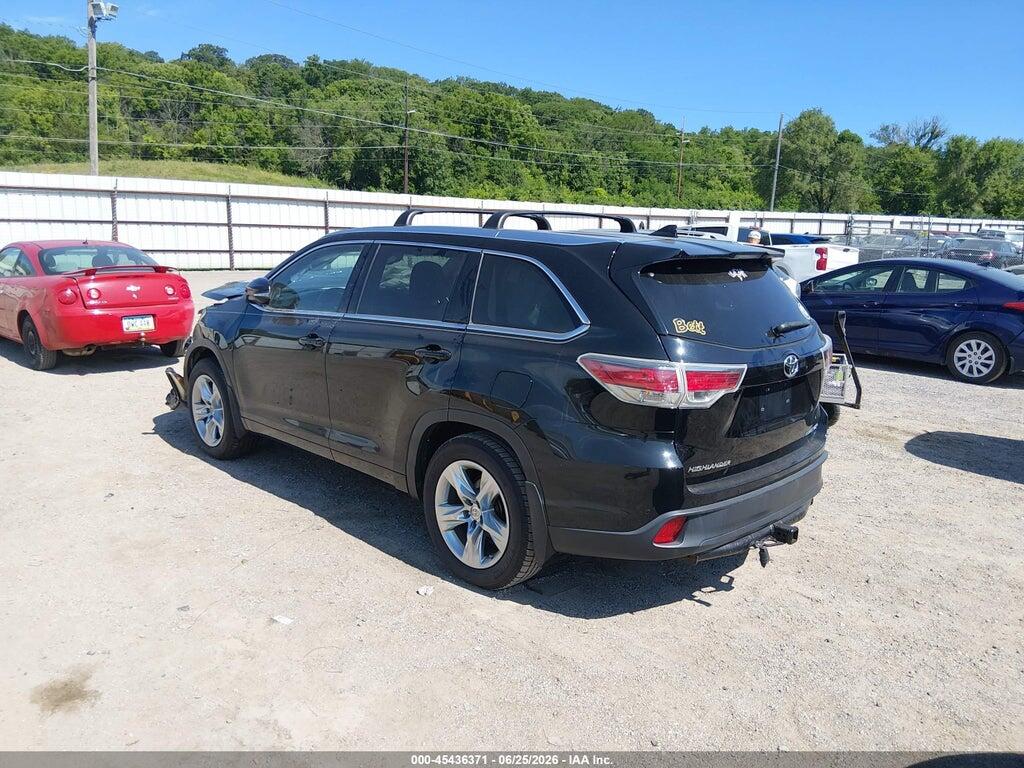 5TDDKRFH4FS223743 2015 TOYOTA HIGHLANDER photo no. 3