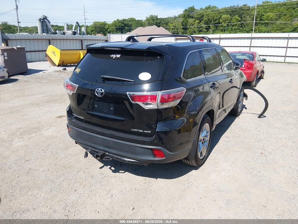 5TDDKRFH4FS223743 2015 TOYOTA HIGHLANDER photo no. 4