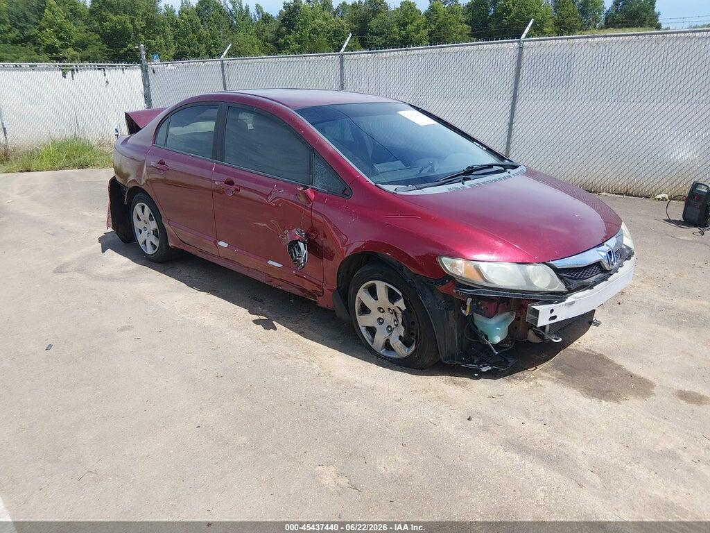 19XFA16579E013722 2009 HONDA CIVIC photo no. 1