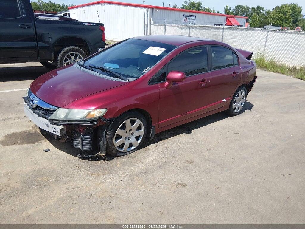 19XFA16579E013722 2009 HONDA CIVIC photo no. 2