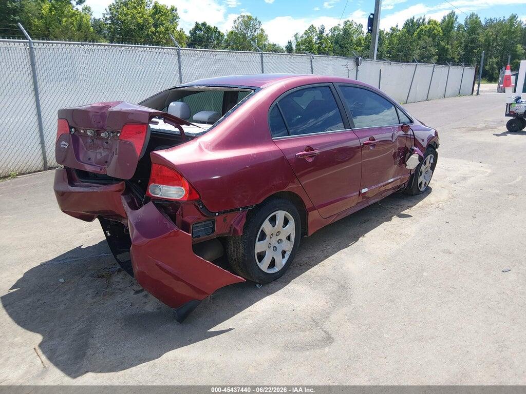 19XFA16579E013722 2009 HONDA CIVIC photo no. 4