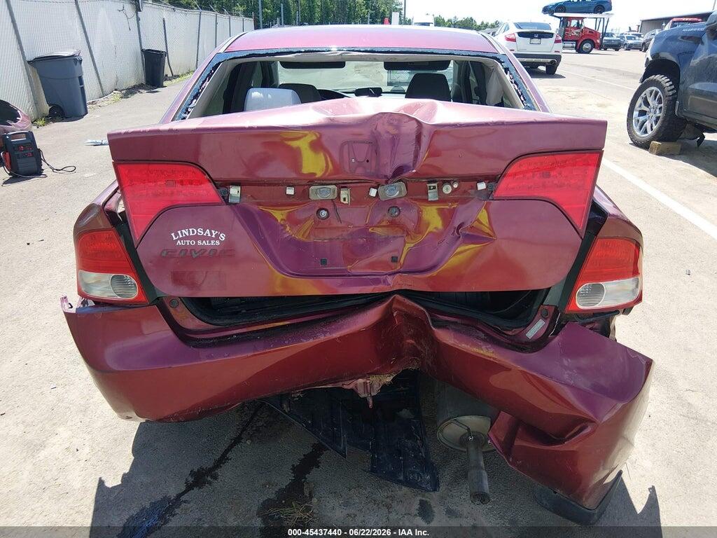 19XFA16579E013722 2009 HONDA CIVIC photo no. 6