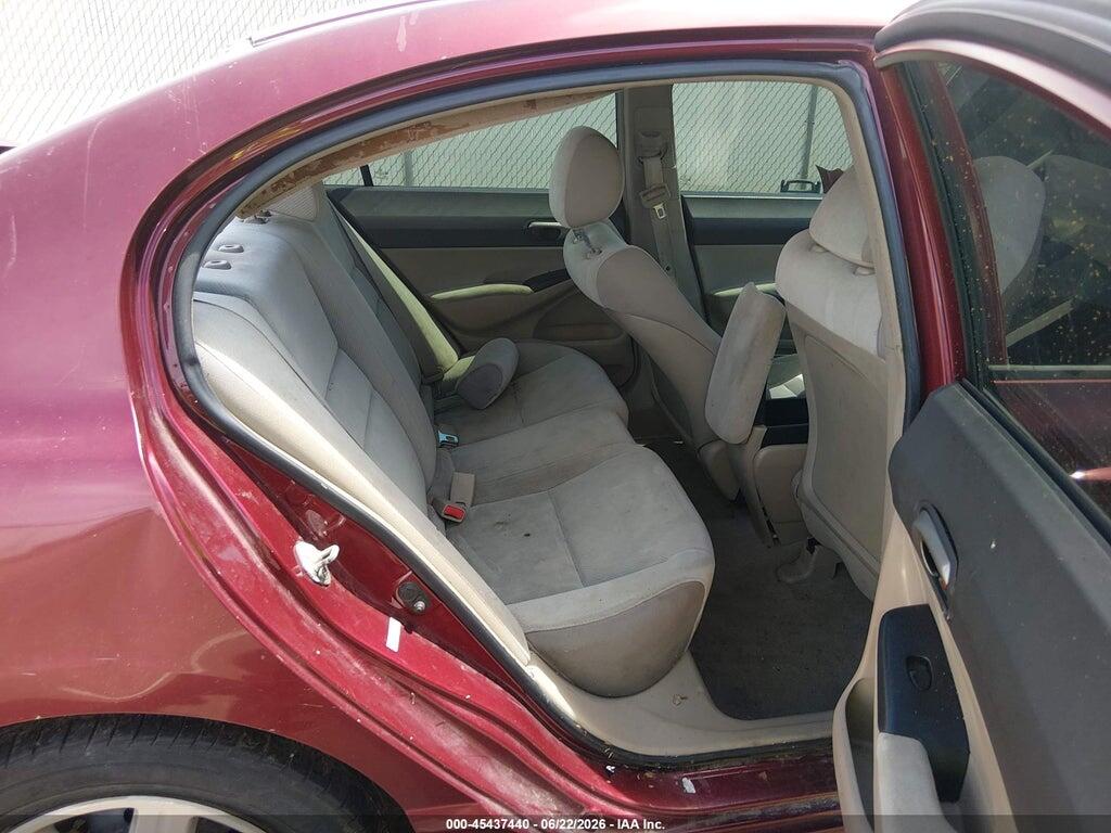 19XFA16579E013722 2009 HONDA CIVIC photo no. 8