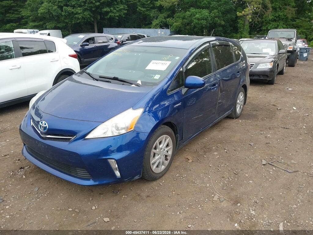 JTDZN3EU5D3226304 2013 TOYOTA PRIUS V photo no. 2