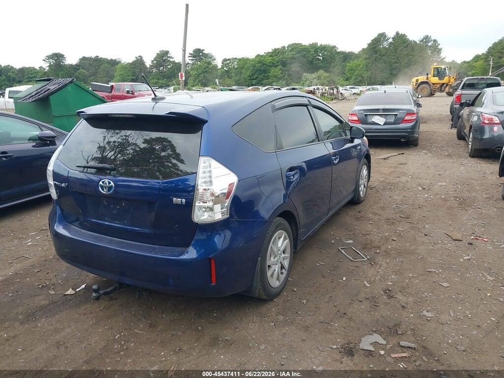 JTDZN3EU5D3226304 2013 TOYOTA PRIUS V photo no. 4