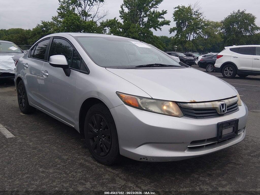 19XFB2F54CE331419 2012 HONDA CIVIC photo no. 1