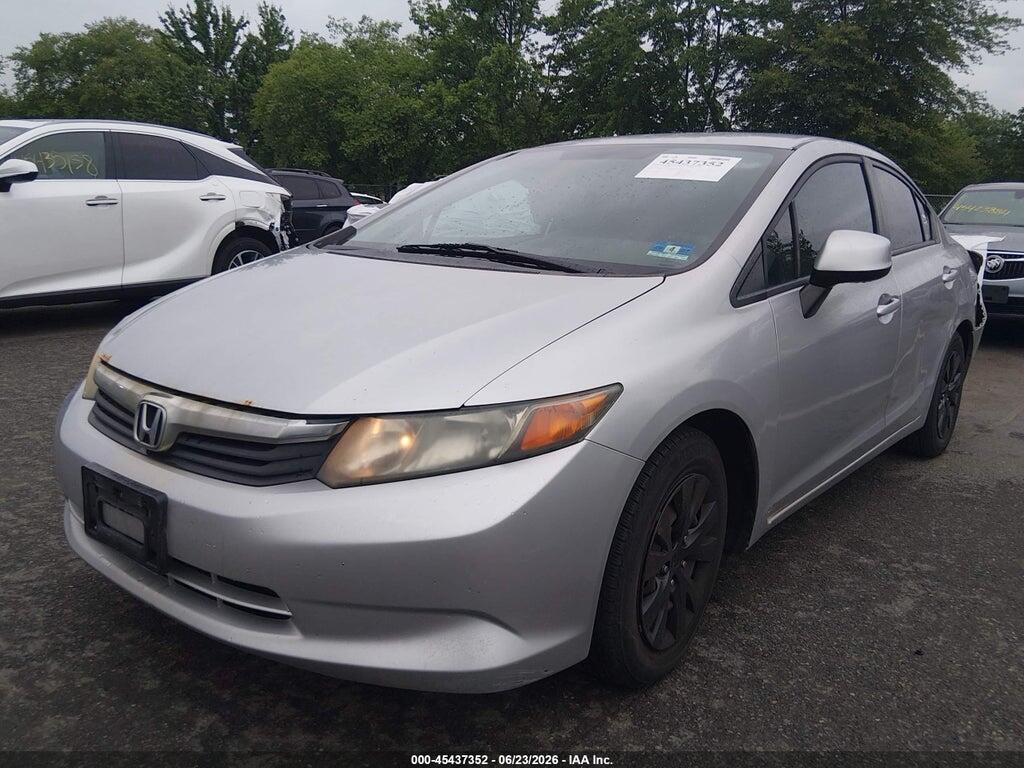 19XFB2F54CE331419 2012 HONDA CIVIC photo no. 2