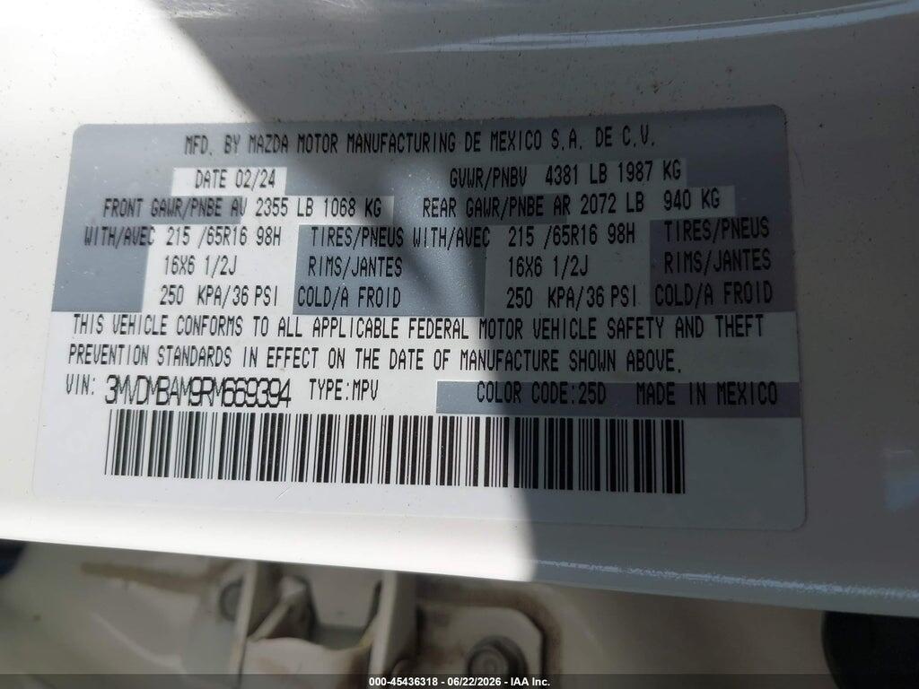 3MVDMBAM9RM669394 2024 MAZDA CX-30 photo no. 9