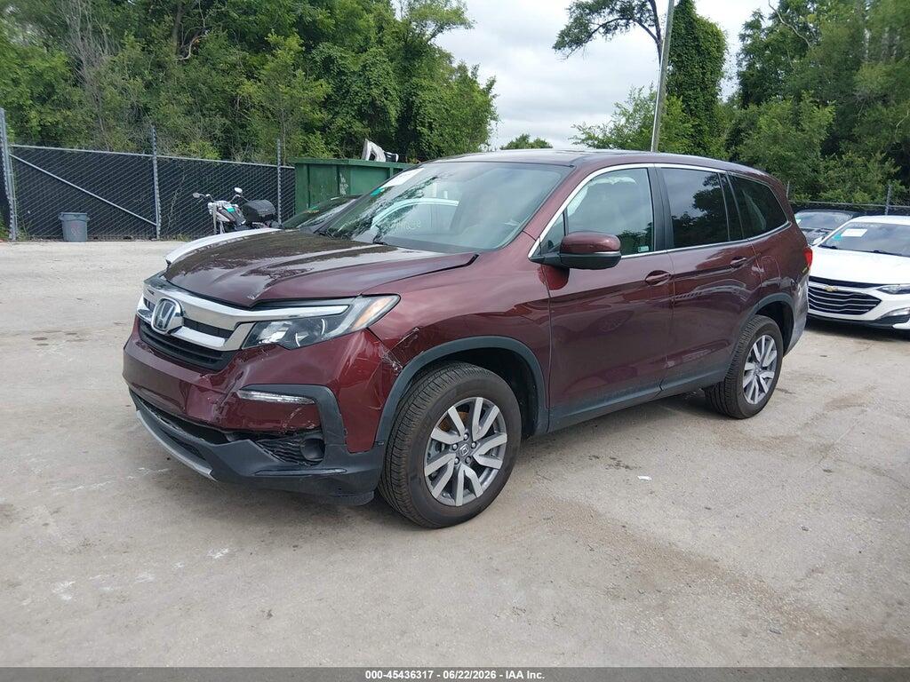 5FNYF6H54KB093954 2019 HONDA PILOT photo no. 2