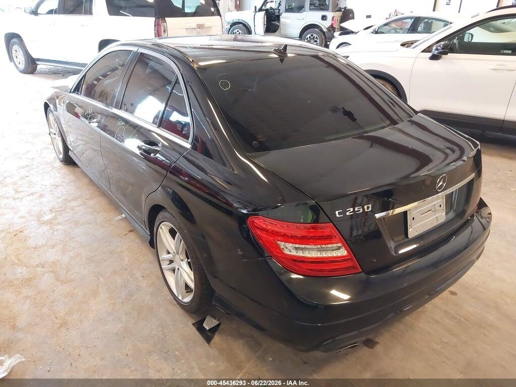 WDDGF4HB2ER310542 2014 MERCEDES-BENZ C 250 photo no. 3