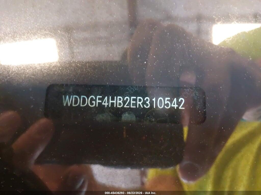 WDDGF4HB2ER310542 2014 MERCEDES-BENZ C 250 photo no. 9