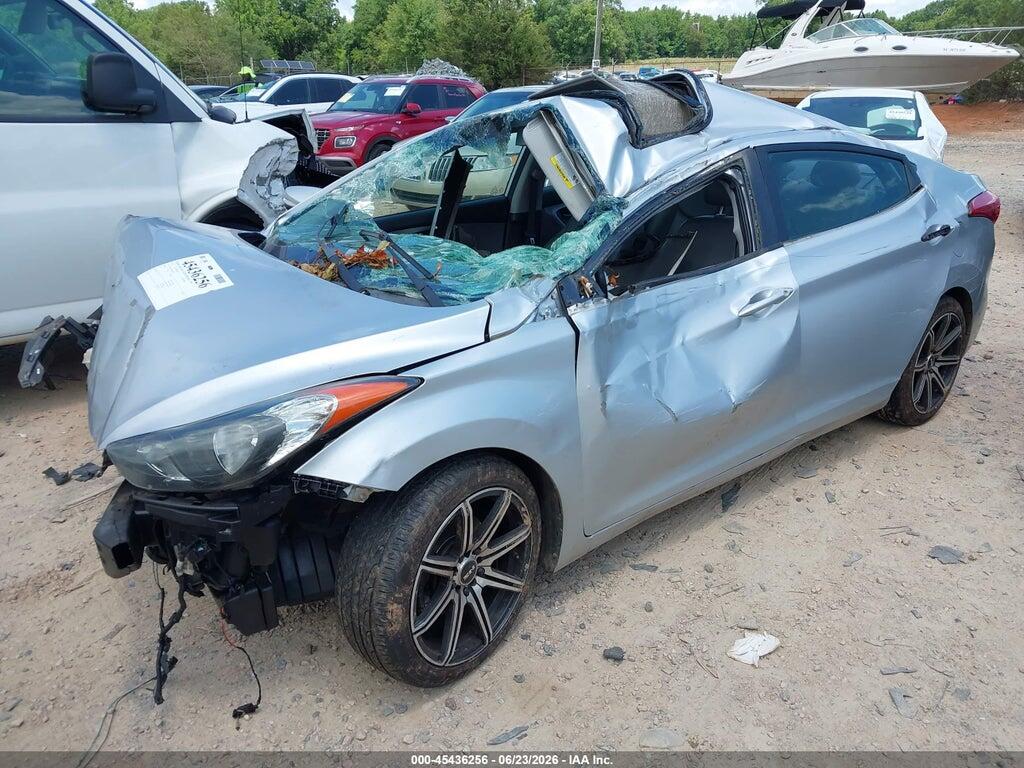 5NPDH4AEXDH262435 2013 HYUNDAI ELANTRA photo no. 2