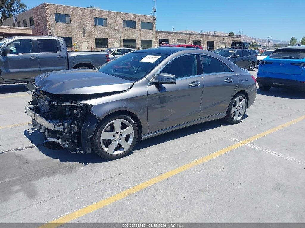 WDDSJ4EB2FN202105 2015 MERCEDES-BENZ CLA 250 photo no. 2