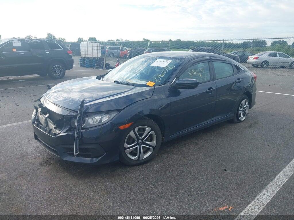 19XFC2F55GE207727 2016 HONDA CIVIC photo no. 2