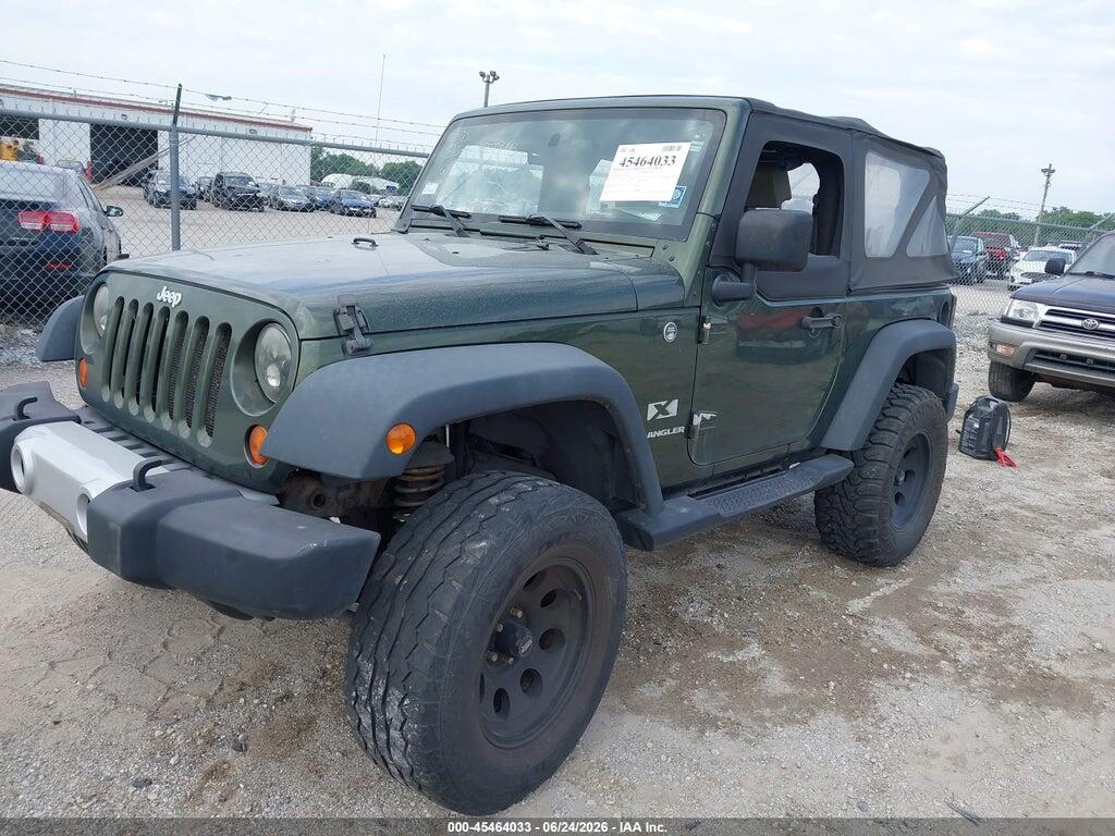 1J8FA24127L231280 2007 JEEP WRANGLER photo no. 2