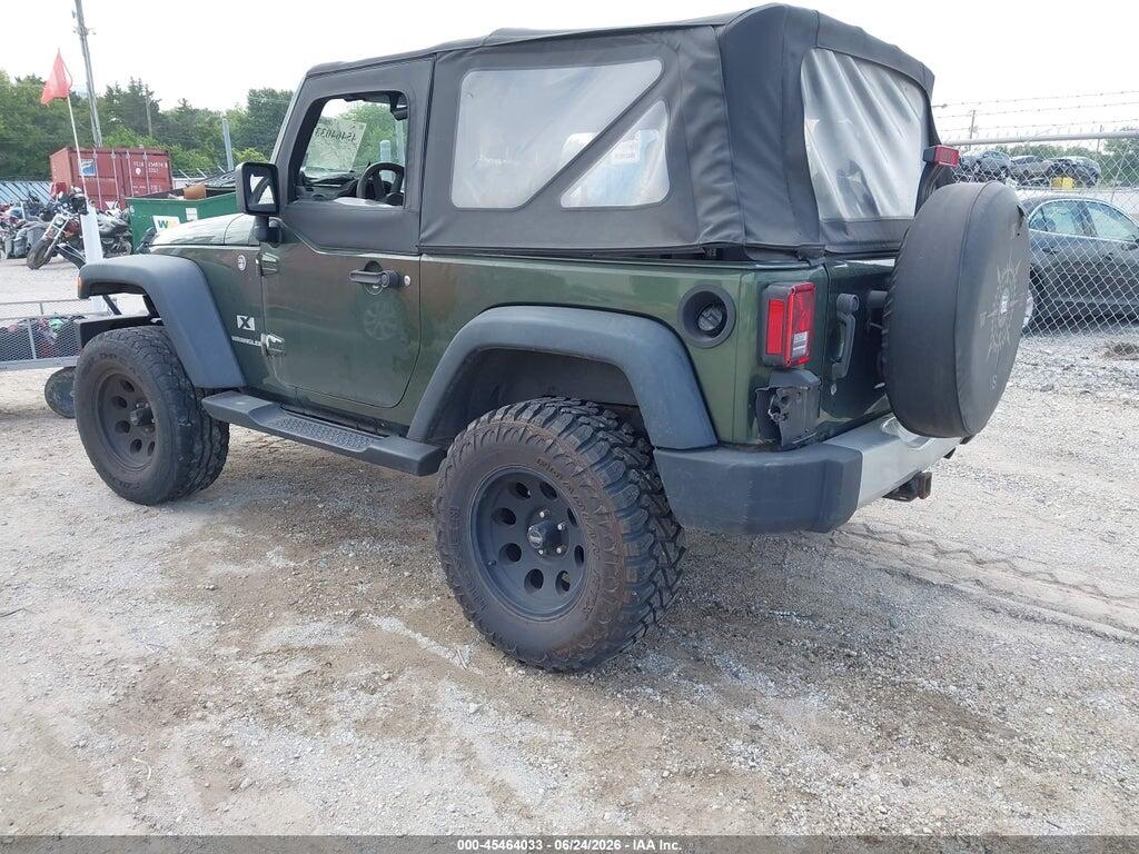 1J8FA24127L231280 2007 JEEP WRANGLER photo no. 3