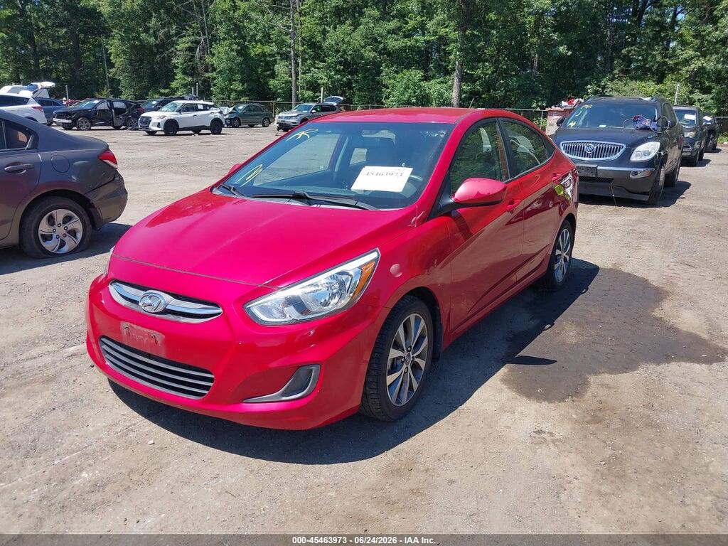 KMHCT4AE2HU277772 2017 HYUNDAI ACCENT photo no. 2