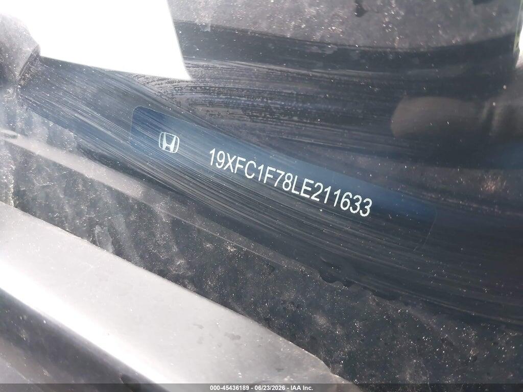 19XFC1F78LE211633 2020 HONDA CIVIC photo no. 9