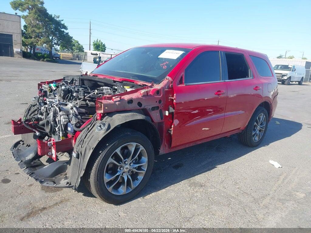 1C4SDHCTXKC779507 2019 DODGE DURANGO photo no. 2