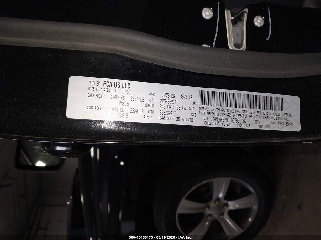 1C4NJRFB7HD195793 2017 JEEP PATRIOT photo no. 9
