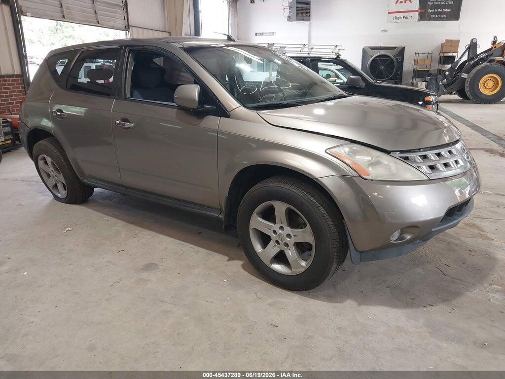 JN8AZ08T74W209865 2004 NISSAN MURANO photo no. 1