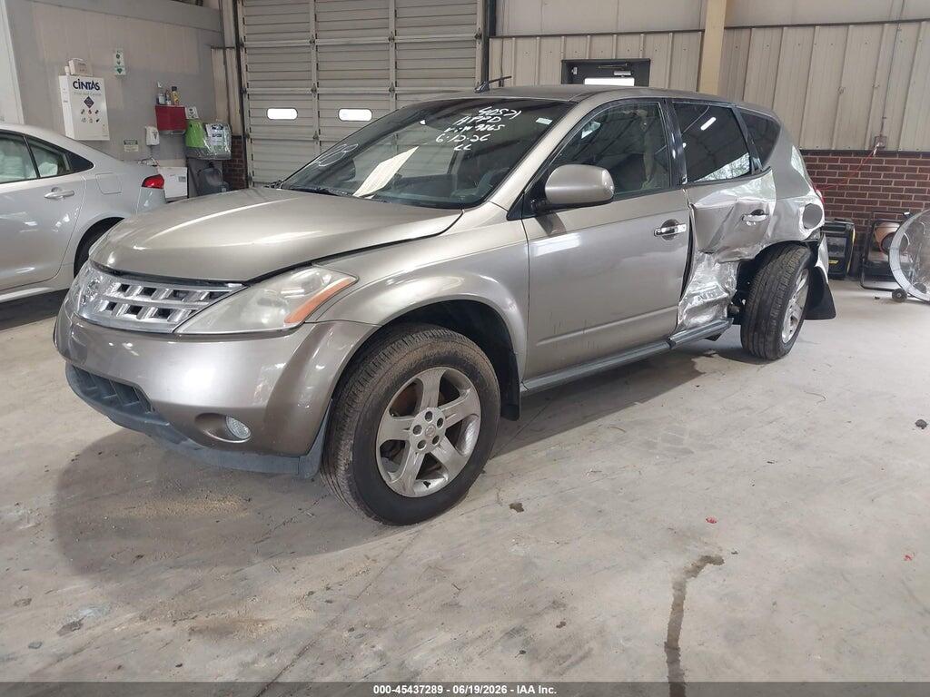 JN8AZ08T74W209865 2004 NISSAN MURANO photo no. 2