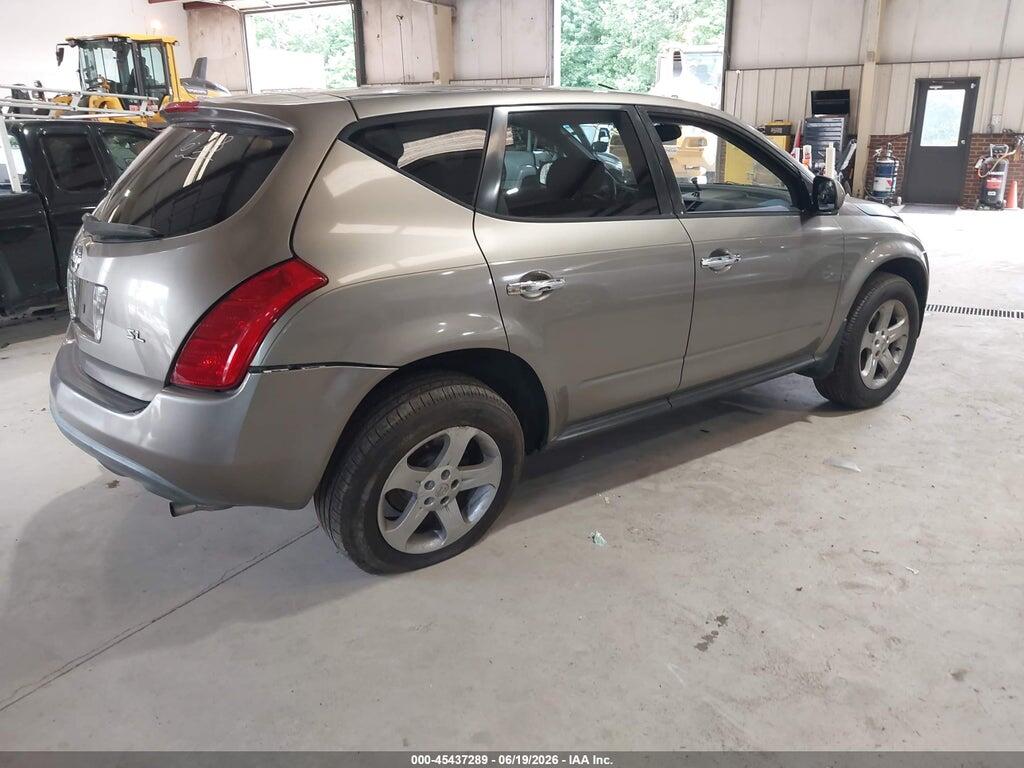 JN8AZ08T74W209865 2004 NISSAN MURANO photo no. 4