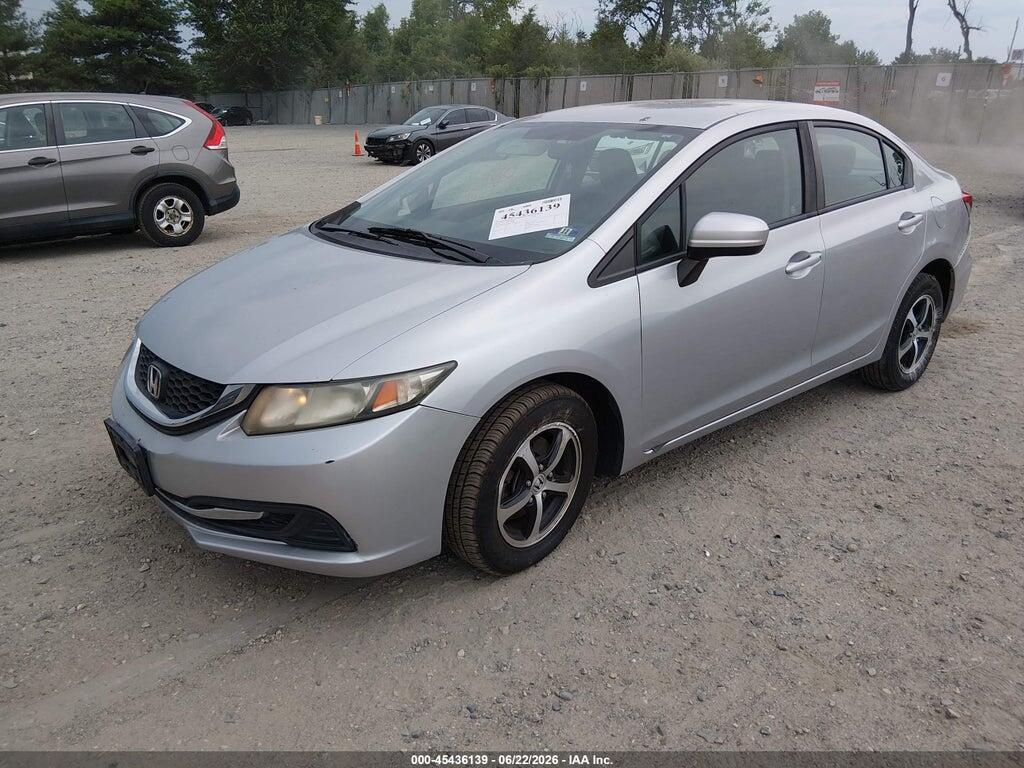 19XFB2F7XFE211680 2015 HONDA CIVIC photo no. 2