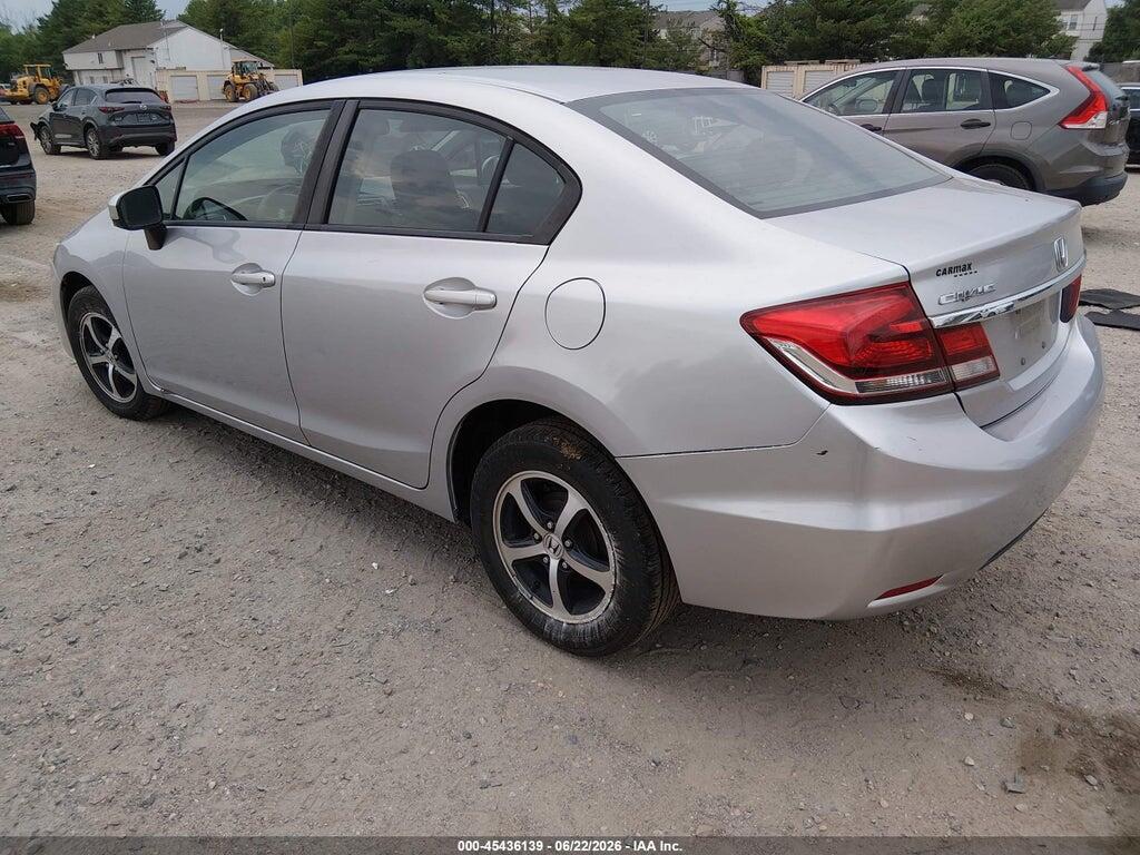 19XFB2F7XFE211680 2015 HONDA CIVIC photo no. 3