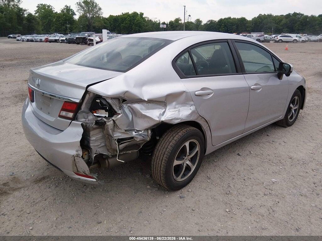 19XFB2F7XFE211680 2015 HONDA CIVIC photo no. 4