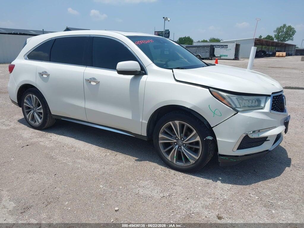 5FRYD3H55HB010320 2017 ACURA MDX photo no. 1