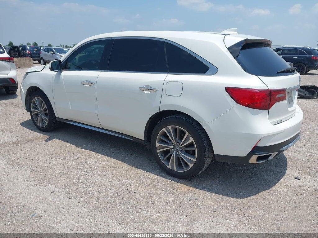 5FRYD3H55HB010320 2017 ACURA MDX photo no. 3