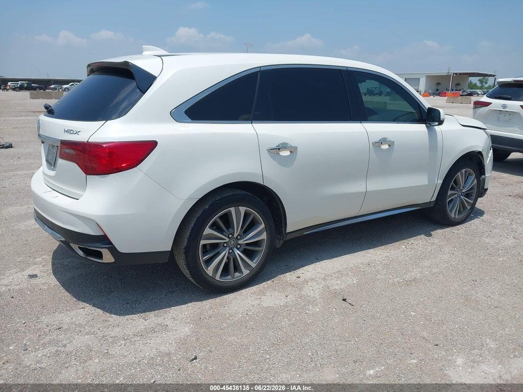 5FRYD3H55HB010320 2017 ACURA MDX photo no. 4